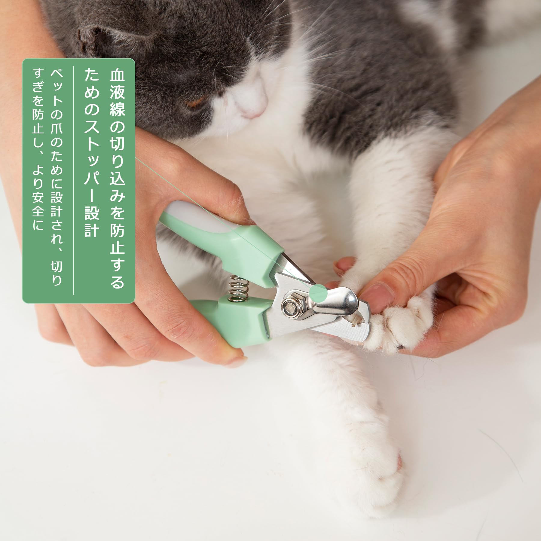 Amazon.co.jp: EDlikeペット 爪切り 猫爪切り 犬 爪切り 猫 爪切り深い
